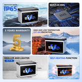 Enervol 12V 320Ah Lithium Battery